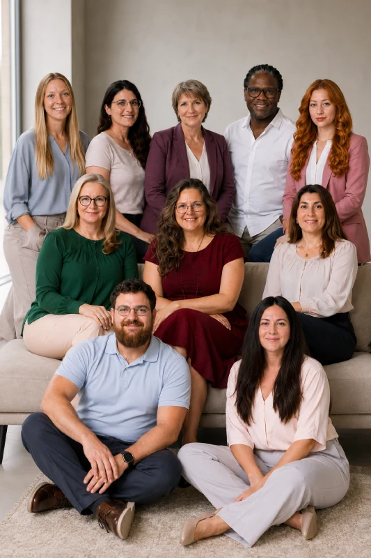 Team der Psychotherapie auf russisch in Düsseldorf